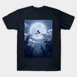 The witch in the moonlight T-Shirt